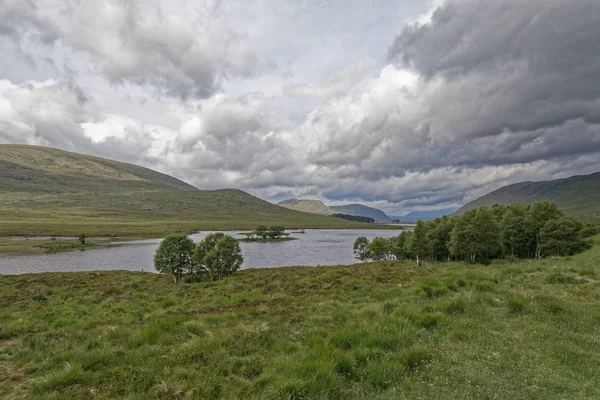 Loch Droma Garve Wester Ross Highlands Escócia Reino Unido — Fotografia de Stock