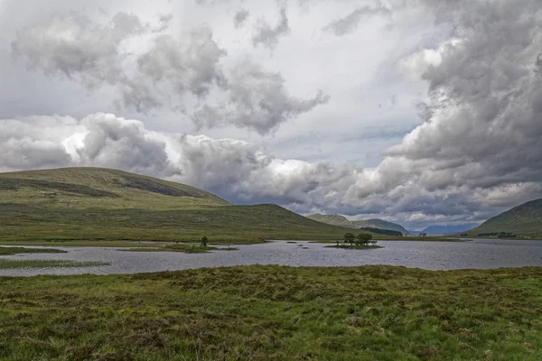Loch Droma Garve Wester Ross Highlands Escócia Reino Unido — Fotografia de Stock
