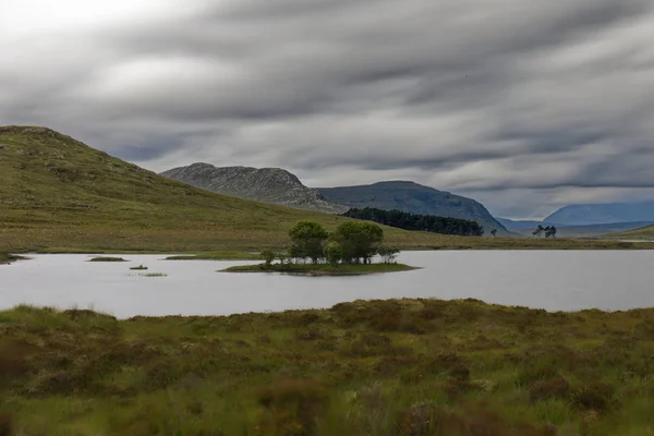 Loch Droma Garve Wester Ross Highlands Escócia Reino Unido — Fotografia de Stock
