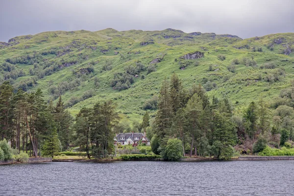 House Loch Katrine Loch Lomond Trossachs National Park Escocia Reino — Foto de Stock