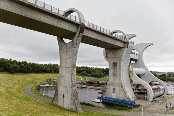 Falkirk Wheel Falkirk Scozia Regno Unito — Foto Stock