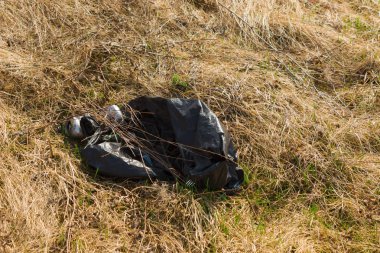 Çöp, atık, plastik atık, atık plastik şişe arka plan dokusu, çöp atık plastik kirliliği