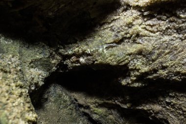 Mağara sarkıtlarının makro görünümü arka plan