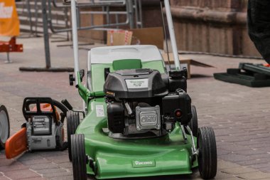 Ternopol,Ukrayna-11 Mayıs 2019: Festival - Ternopil Gate 2019 Ternopil,Tiyatro Meydanı'nda,Ukrayna