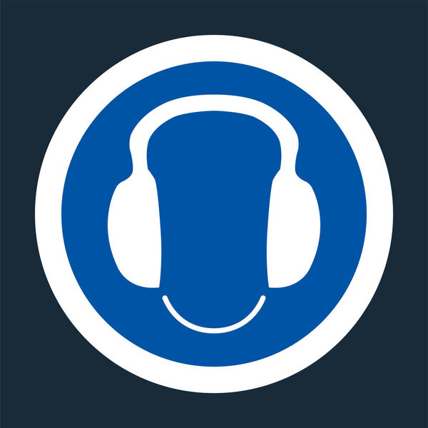 Знак на черном фоне, векторная иллюстрация
