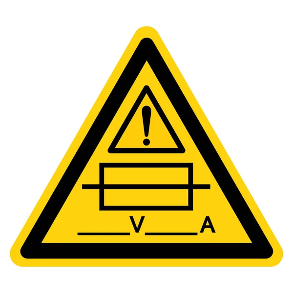 Fusible (escribible) Signo de símbolo aislado sobre fondo blanco, ilustración vectorial — Archivo Imágenes Vectoriales
