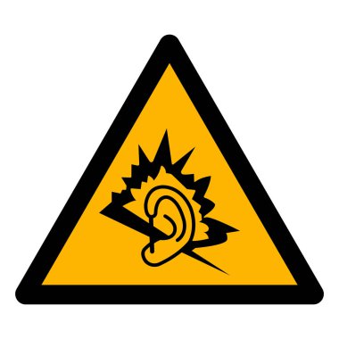 Noise Symbol Sign Isolate On White Background,Vector Illustration EPS.10  clipart