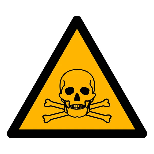 Beware Ammonia Symbol Sign Isolate On White Background,Vector Illustration EPS.10 — Stock Vector