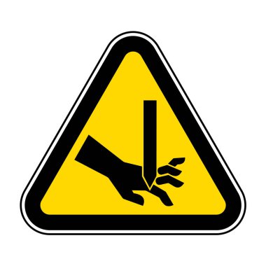 Düz Bıçak Sembol İşareti, Vektör İllüstrasyonu, Beyaz Arkaplan Etiketinde İzole EPS10 