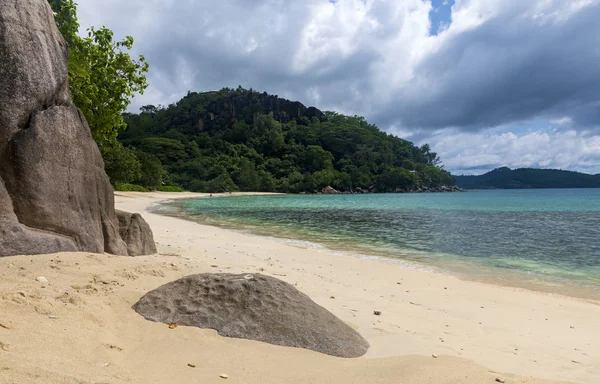 Paraíso Praia Seychelles Anse Louis — Fotografia de Stock