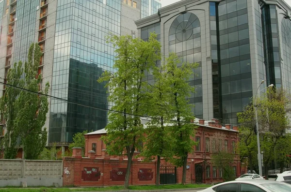Szerkesztői Licenc Oroszország Yekaterinburg Május 2019 House Rosa Luxemburg Street Stock Kép