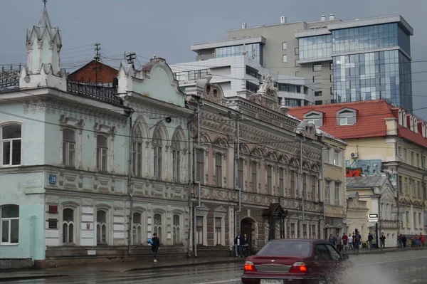 Redaktionella Jekaterinburg Sverdlovsk Region Ryssland Maj 2019 Stadsbilden Del Gatan — Stockfoto