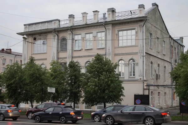 Redactionele Jekaterinenburg Regio Sverdlovsk Rusland 2019 Juni Cityscape Een Monument — Stockfoto