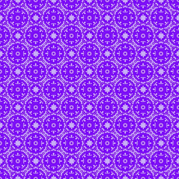 Открытая Фантазия Бесшовный Узор Кружево Фиолетовый Вектор — стоковый вектор