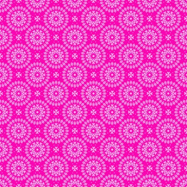 Openwork fantezi, dikişsiz desen, dantel pembe, vektör