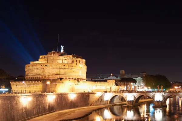Slottet av heliga ängel i Rom — Stockfoto