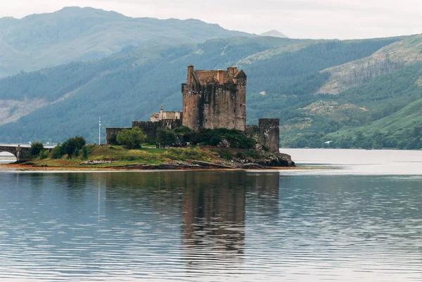 Dornie, İskoçya; 27 Ağustos 2019: Eilean Donan Kalesi'nin Detayı