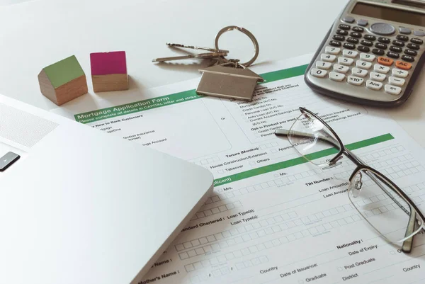 Mortgage başvuru formu hesaplamaları