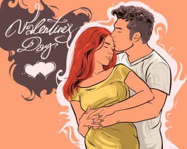 Valentine s Day vector illustration clipart