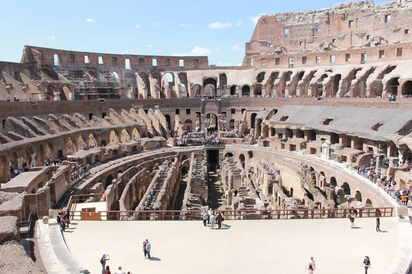 Місті Рим Символ Могутності Стародавнього Риму Колізей — стокове фото