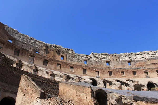 Nella Città Roma Simbolo Del Potere Dell Antica Roma Colosseo — Foto Stock