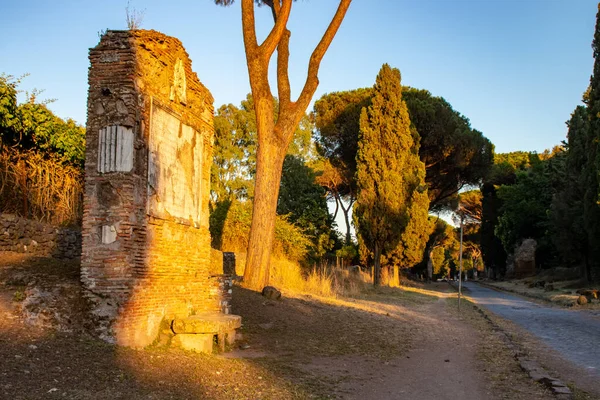 A antiga appia — Fotografia de Stock