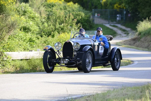 Pesaro Colle San Bartolo Italia Mayo 2018 Bugatti 1927 Viejo — Foto de Stock