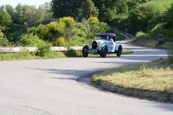 Pesaro Colle San Bartolo Italia Mayo 2018 Bugatti 401928 Viejo — Foto de Stock