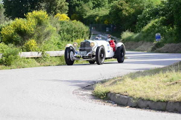 Pesaro Colle San Bartolo Itália Maio 2018 Mercedes 710 Ssk1929 — Fotografia de Stock