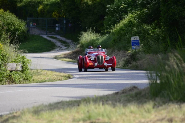 Pesaro Colle San Bartolo Italie Mai 2018 Fiat 1100 Sport1937 — Photo