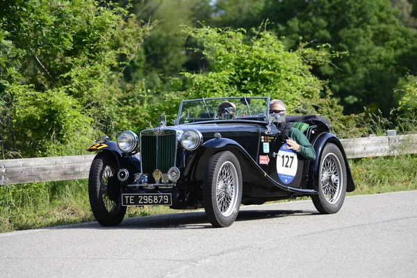 Pesaro Colle San Bartolo Italia Mayo 2018 Tb1939 Viejo Coche — Foto de Stock