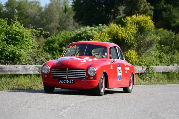 Pesaro Colle San Bartolo Italia Mayo 2018 Abarth Fiat 1400 — Foto de Stock