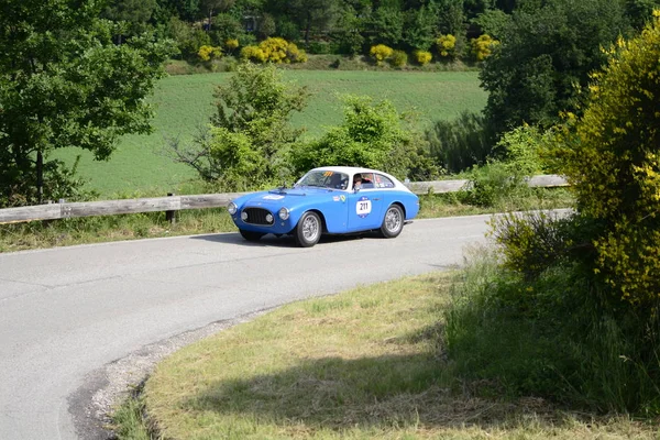 Pesaro Colle San Bartolo Itália Maio 2018 Ferrari 212 225 — Fotografia de Stock