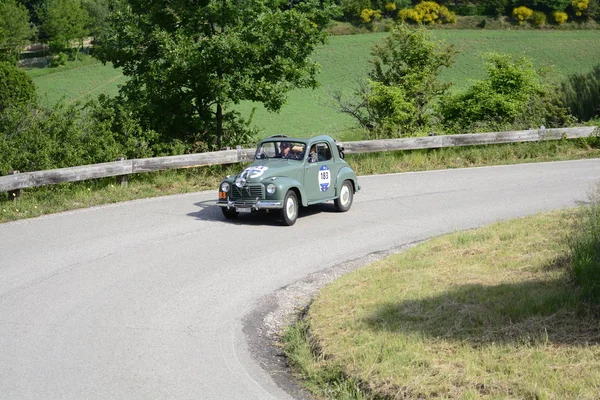 Pesaro Colle San Bartolo Itálie Květen 2018 Fiat 500 C1950 — Stock fotografie