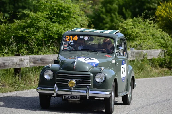 Pesaro Colle San Bartolo Italië Mei 2018 Fiat 500 C1951 — Stockfoto