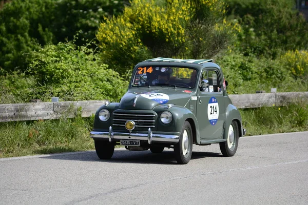 Pesaro Colle San Bartolo Italië Mei 2018 Fiat 500 C1951 — Stockfoto