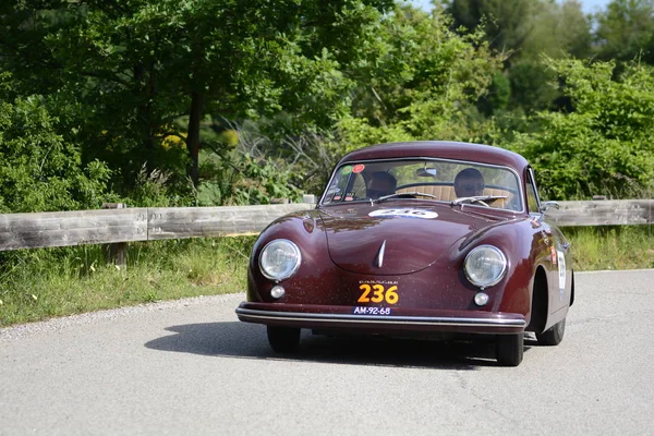 Pesaro Colle San Bartolo Italy May 2018 Porsche 356 1500 — Stock Photo, Image