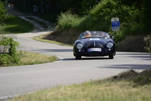 Pesaro Colle San Bartolo Italie Mai 2018 Porsche 356 15001955 — Photo