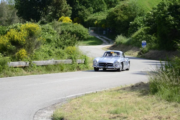 Πέζαρο Colle San Bartolo Ιταλία Μάιος 2018 Mercedes 300 Coupe — Φωτογραφία Αρχείου