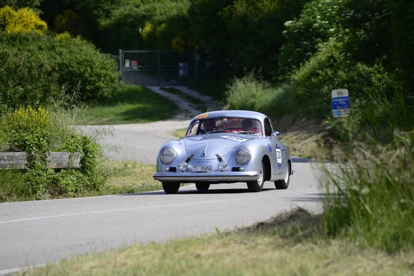 Pesaro Colle San Bartolo Italia Mayo 2018 Porsche 356 1500 — Foto de Stock