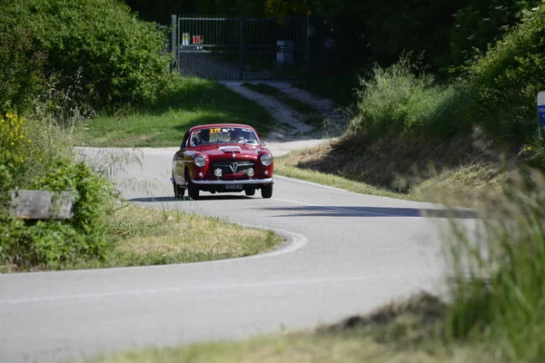 Pesaro Colle San Bartolo Italy 2018 Fiat 1100 103 Pinin — стоковое фото