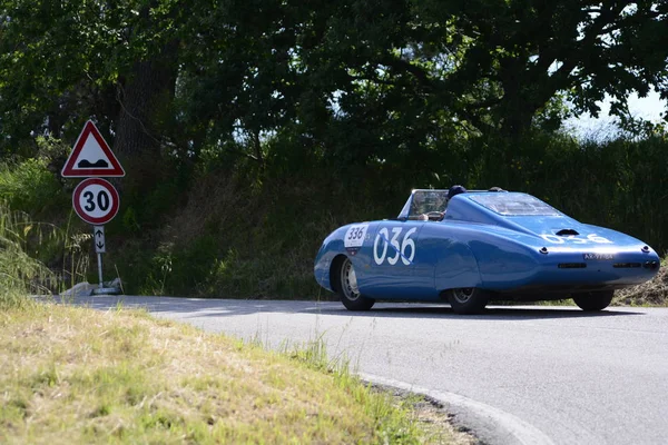 Pesaro Colle San Bartolo Włochy Może 2018 Autobleu 7501954 Stary — Zdjęcie stockowe