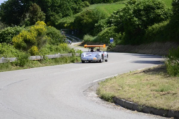 Pesaro Colle San Bartolo Italy May 2018 Porsche 550 Spyder — Stok Foto