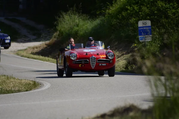 Pesaro Colle San Bartolo Italy 2018 Alfa Romeo Giulietta Sebring1956 — стоковое фото