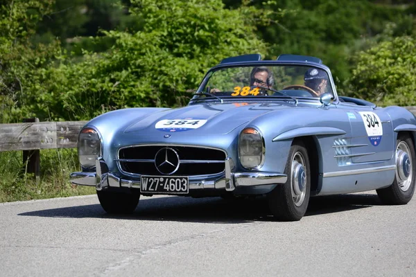 Pesaro Colle San Bartolo Italie Mai 2018 Mercedes 300 Roadster — Photo