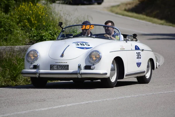 Pesaro Colle San Bartolo Italien Maj 2018 Porsche 356 1500 — Stockfoto