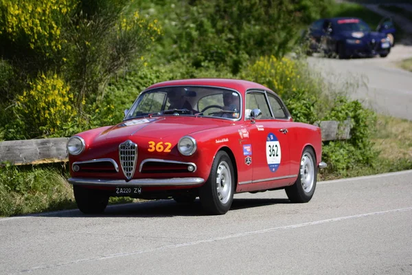 Pesaro Colle San Bartolo Italy May 2018 Alfa Romeo Giulietta — Stock Photo, Image