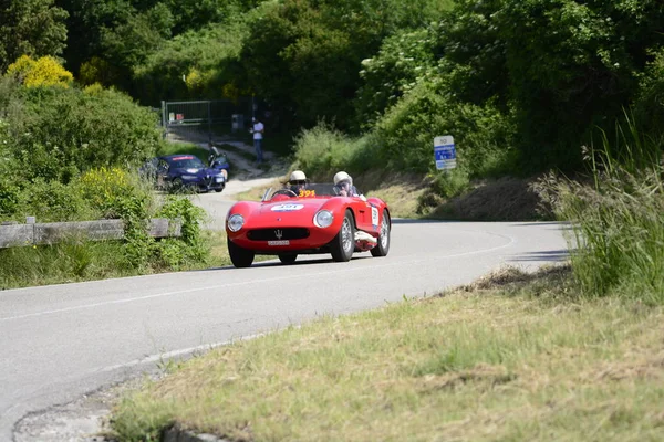 Πέζαρο Colle San Bartolo Ιταλία Μάιος 2018 Maserati 150 S1955 — Φωτογραφία Αρχείου