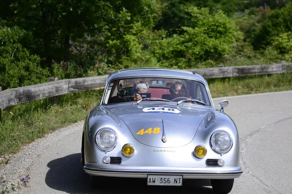 Pesaro Colle San Bartolo Italy May 2018 Porsche 356 1500 — Stock Photo, Image