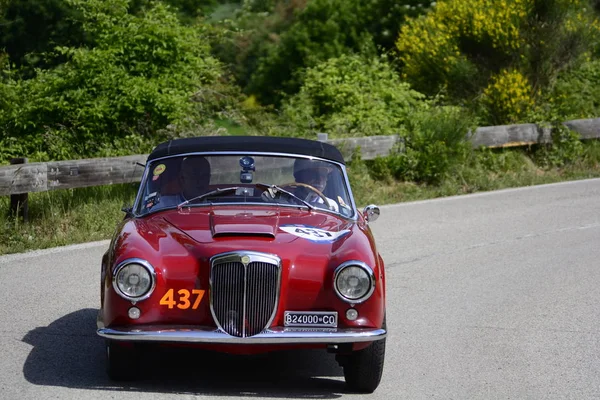 Pesaro Colle San Bartolo Italia Mayo 2018 Lancia Aurelia B24 — Foto de Stock